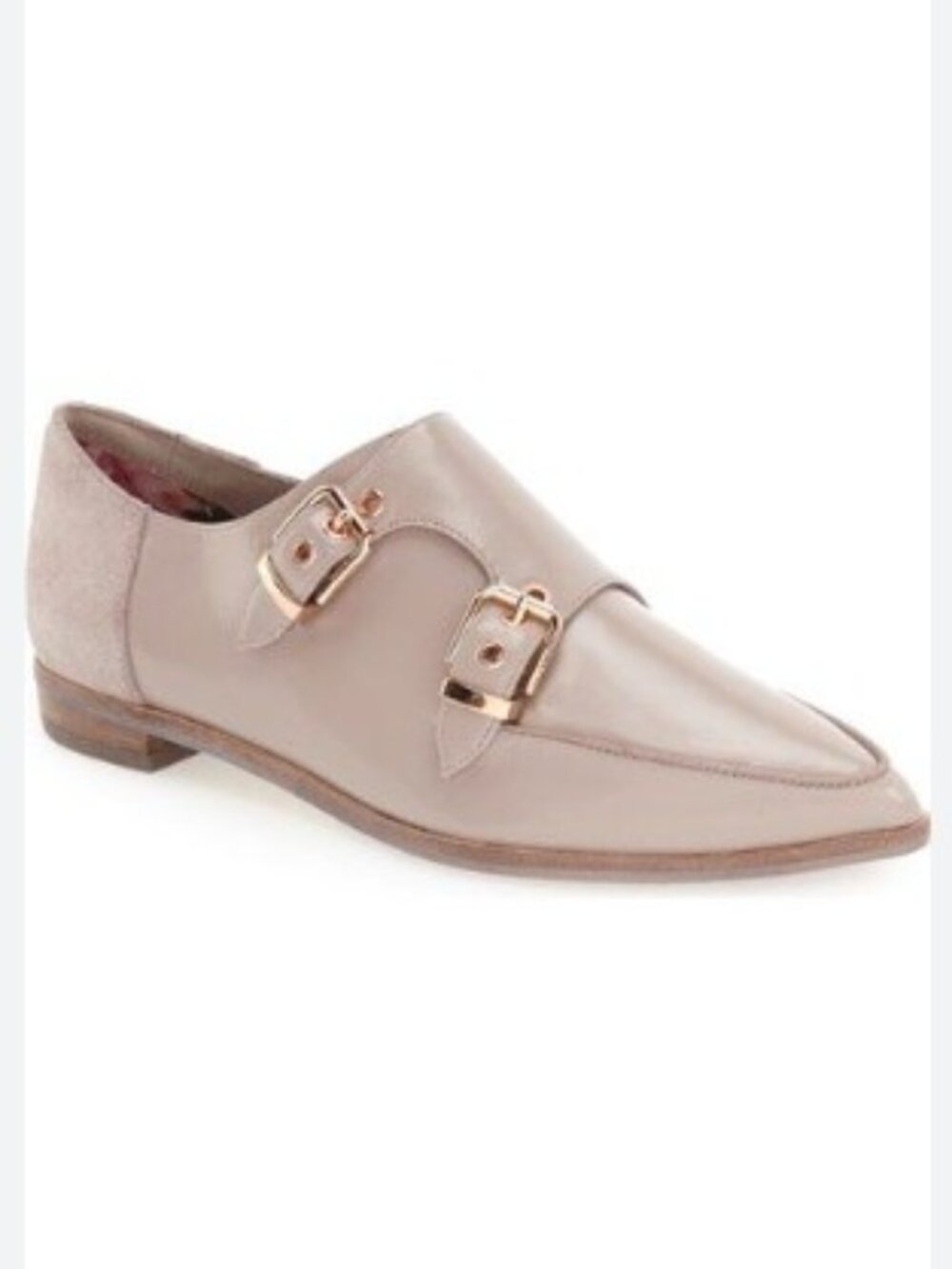 Ted Baker London 'naoi' Double Monk Strap Shoe EUC!